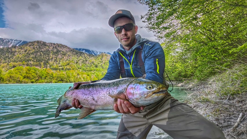 Rainbow spring.